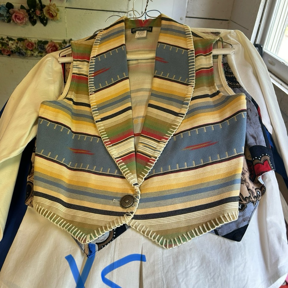 Striped Multicolor Vest